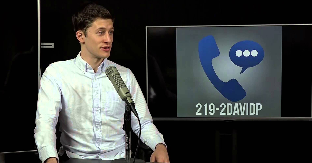 An Invitation for the Eggman – The David Pakman Show