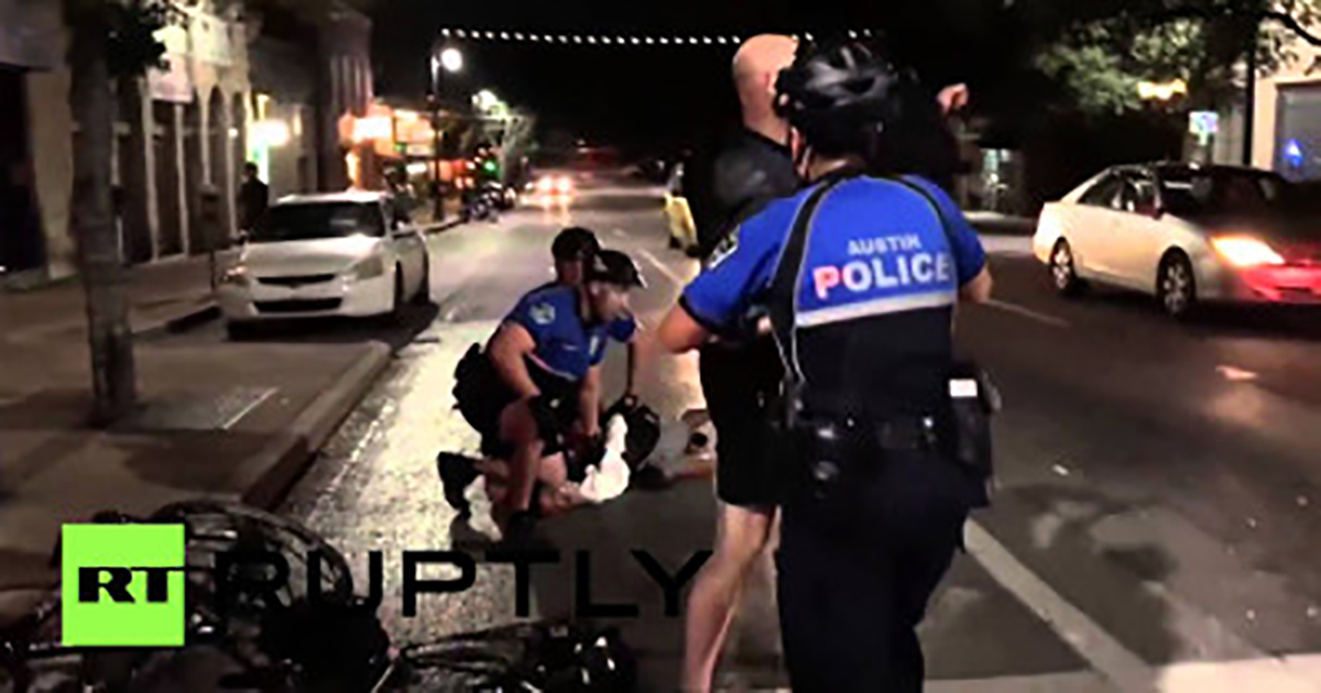 Jaywalk in Texas and This Could Happen to You: The Texas SS Has Their Form of Fun