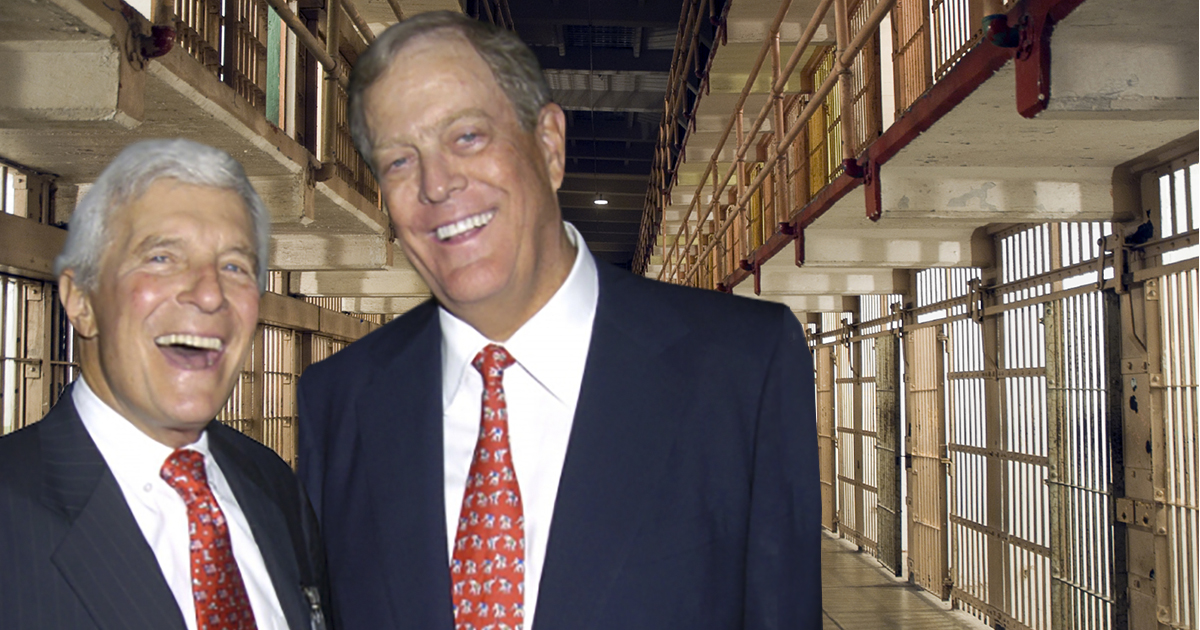 Why the Kochs Really Embraced Criminal Justice Reform