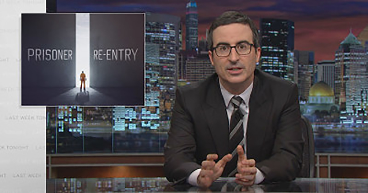 John Oliver Exposes America’s Terrible Record of Prisoner Recidivism