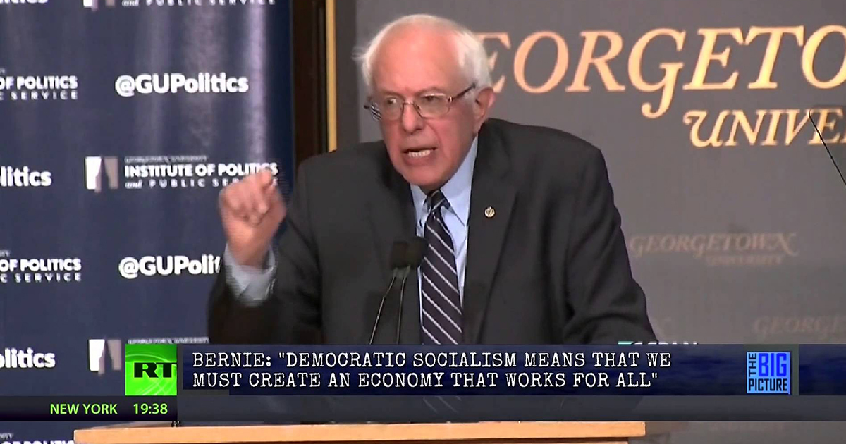 Bernie Explains Why We Are All Democratic Socialists – The Big Picture