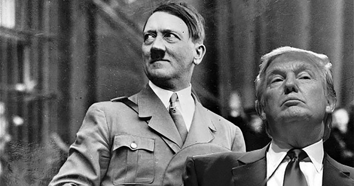 Trump’s Numbers Begin to Fall as his Obsession with and Affection for Hitler Becomes More Obvious