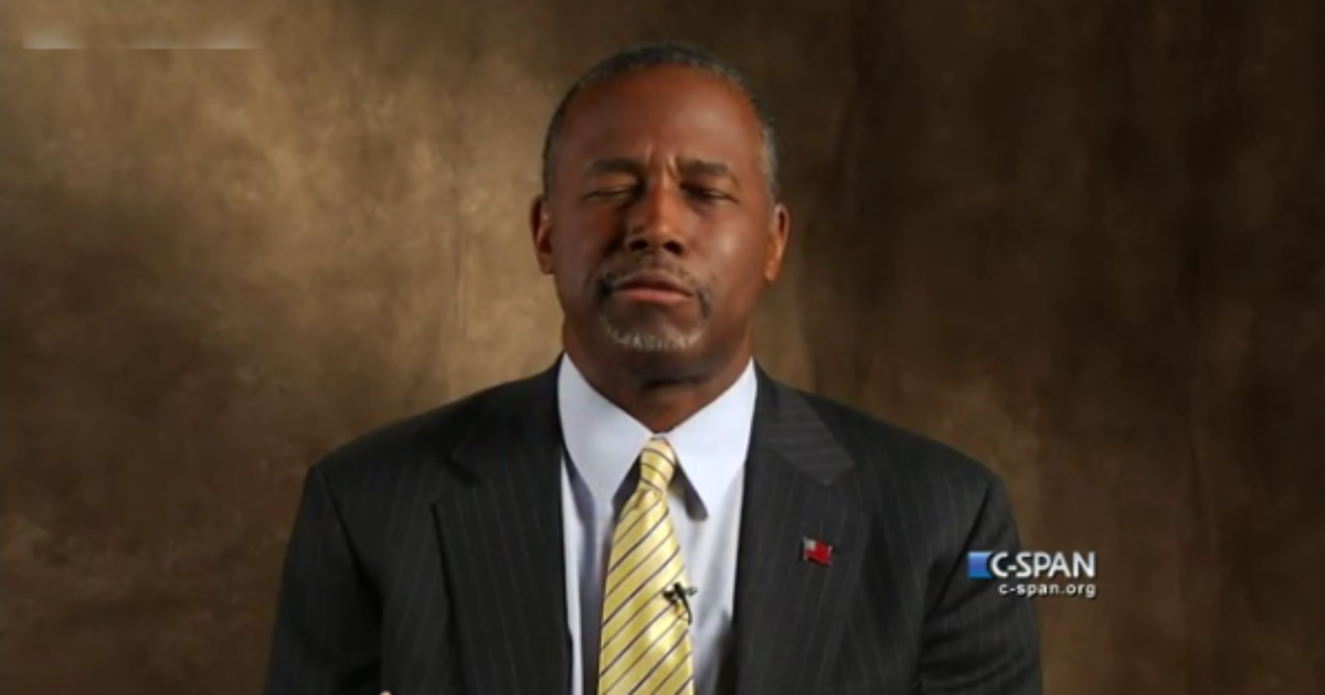 Carson Doesn’t Know The Constitution: Add That To The List!