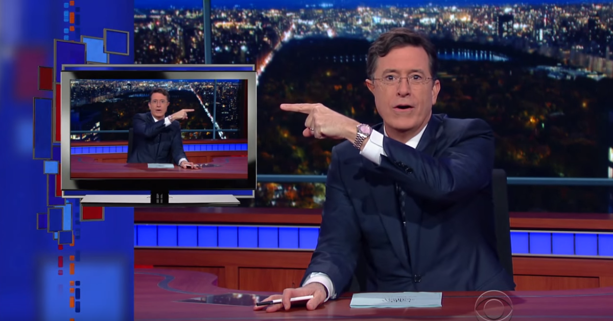 Colbert Tells Us Why Trump is a Gift for Which We Should All be Thankful