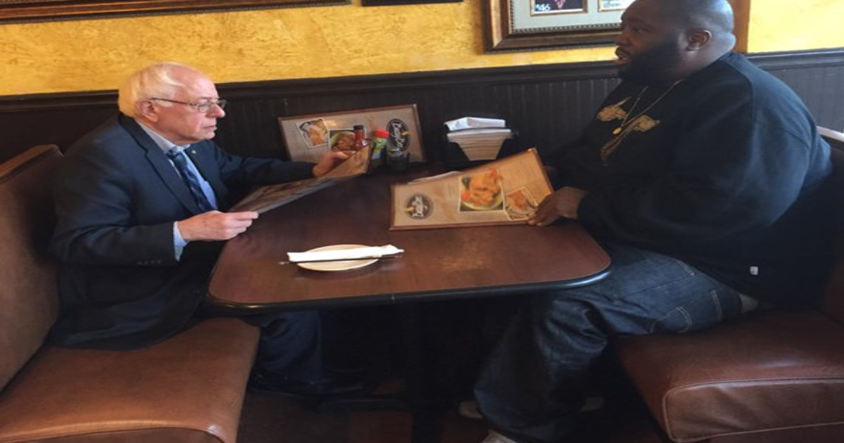 Have You Ever Seen Such Passion? Killer Mike Introduces Bernie