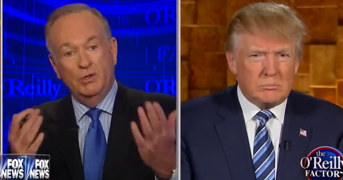 O’Reilly: Trump Not Racist, Except For Just This Once