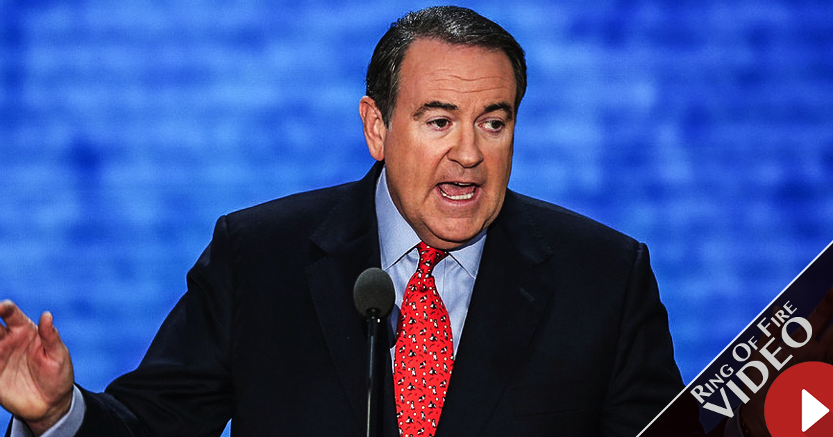 Mike Huckabee Wants Obama To Wipe Out All Muslims – The Ring Of Fire