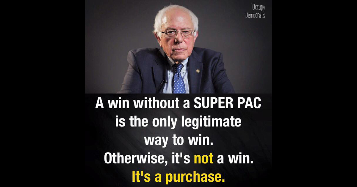 SuperPac Means Buying an Election, Not Winning an Election