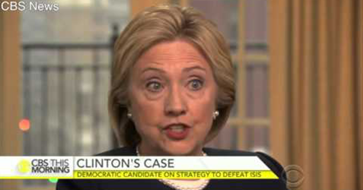 Hillary Clinton Lays out ISIS Strategy – Ed Schultz Show