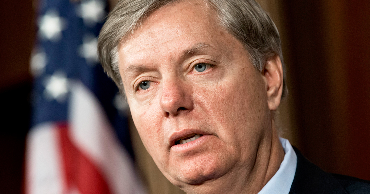 Is Graham Just Now Figuring Out He Is In An OLD MOONBAT PARTY of Insane Repugs?