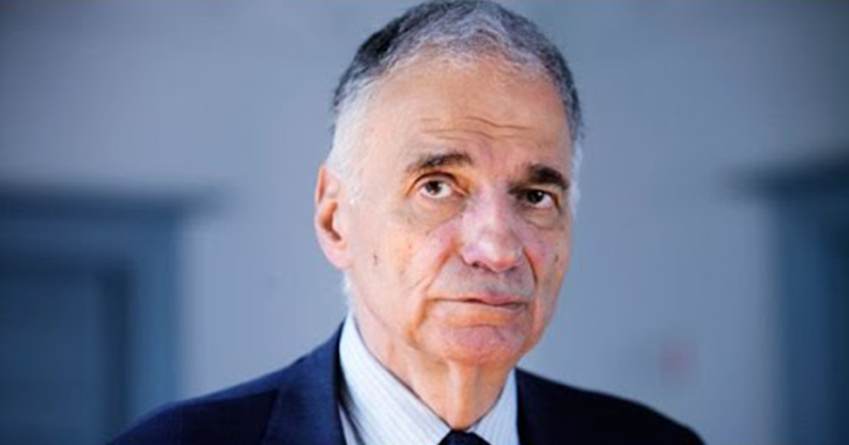 Ralph Nader: “This Could Be The Most Serious Event In History” – The Big Picture