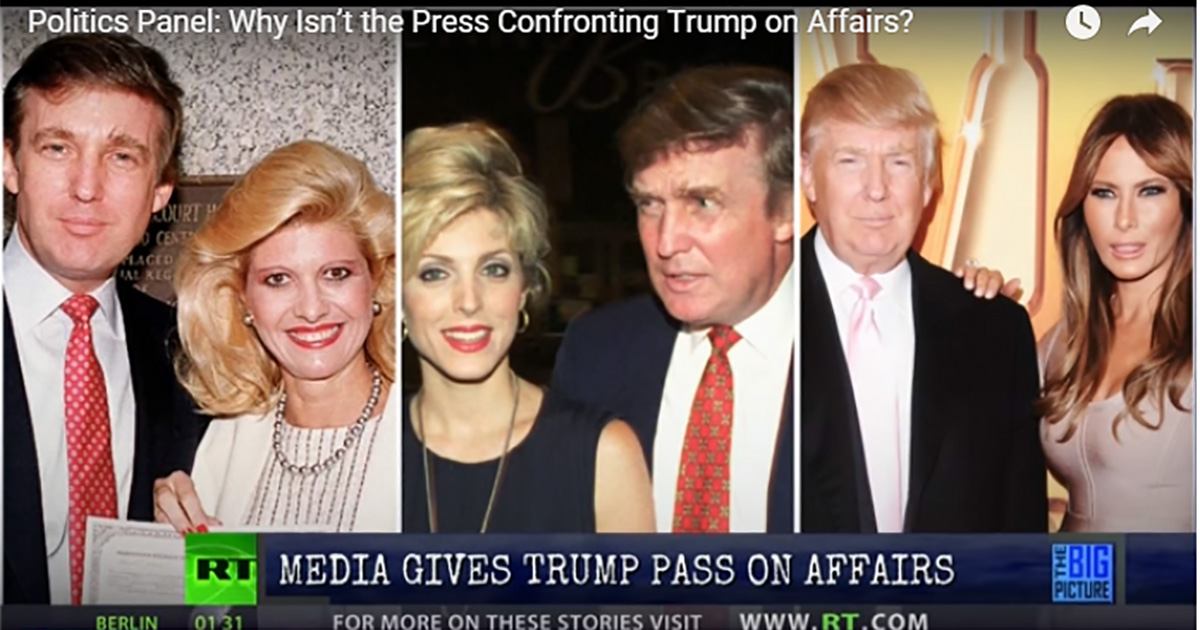 Why Isn’t the Press Confronting Trump on His Marital Affairs? – Thom Hartmann’s Big Picture