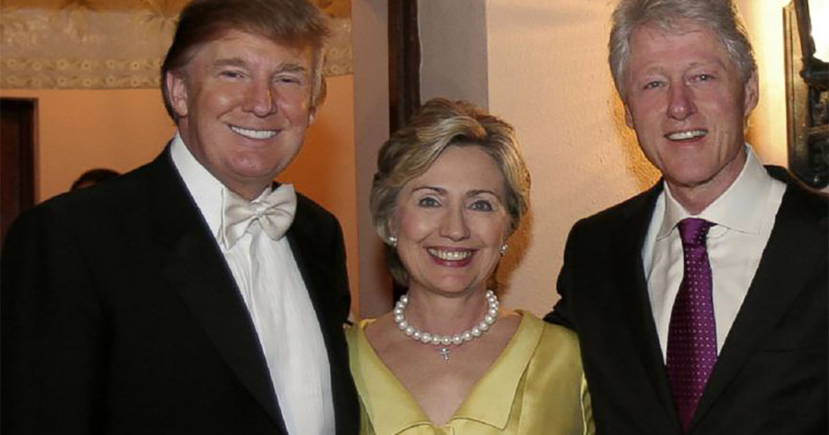 How Will Trump Address His Glowing Praise for Hillary and Bill Clinton in 2008?