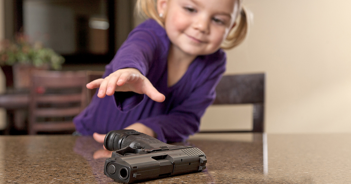 Uncle Accidentally Shoots Niece While Using His Xmas Gun Cleaning Kit