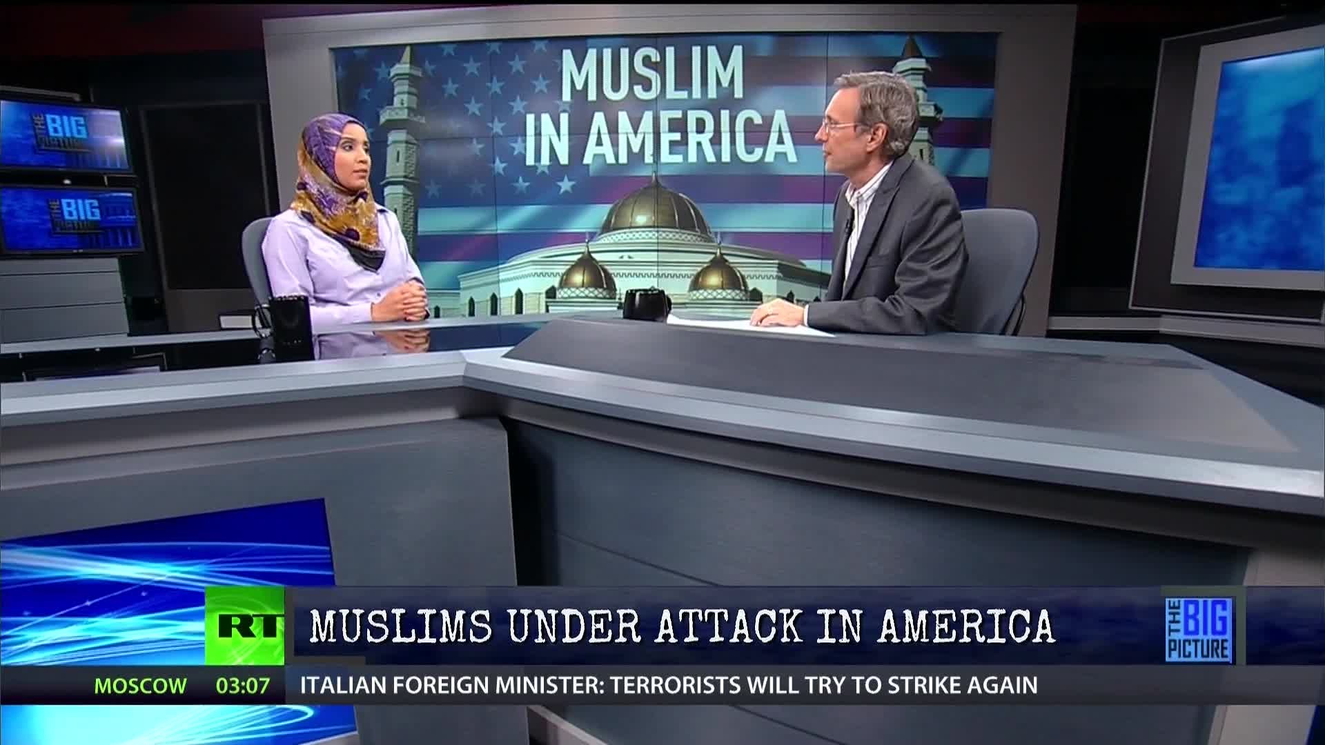 Should We Blame Trump for the Christmas Mosque Burning? – Thom Hartmann’s Big Picture