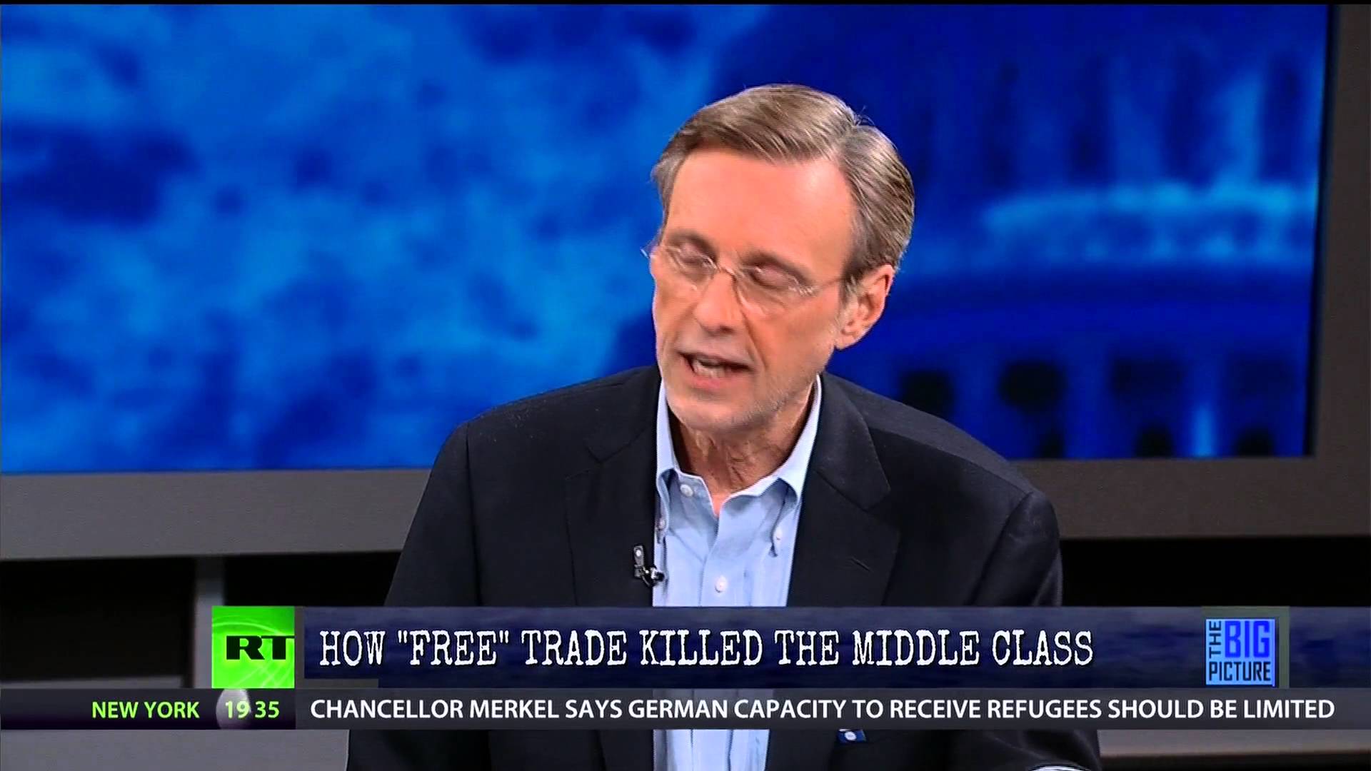 How “Free Trade” Killed Our Middle Class – Now Below 50% – Thom Hartmann’s Big Picture