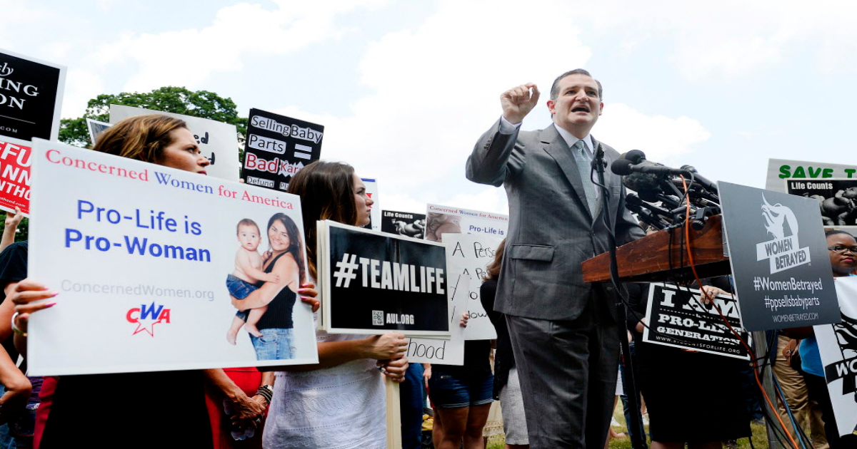 Cruz Tries to Match Trump’s Fascism: Says Screw SCOTUS on Abortion