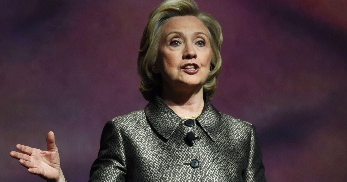 Hillary AGAIN Explains Her Wall Street Love Affair by Tying It to 9/11