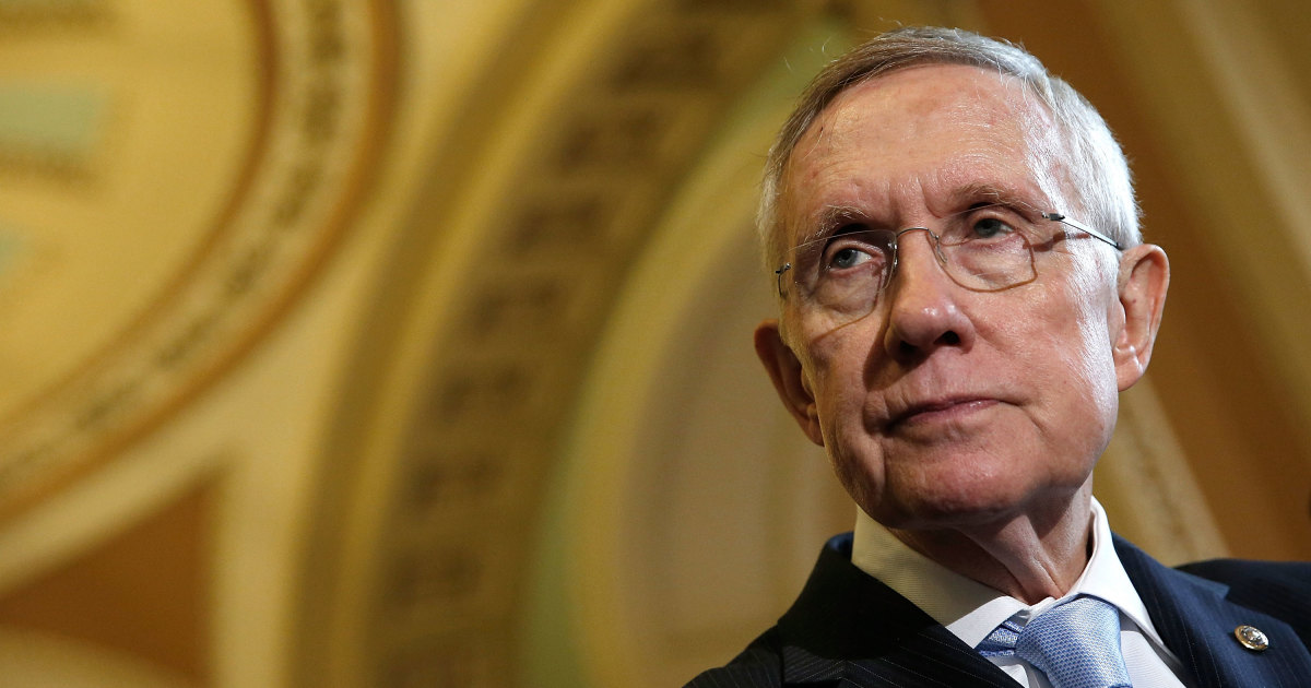 Has Harry Reid Finally Found Courage?  Better Late than Never