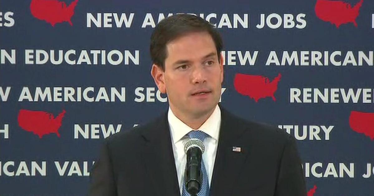 Irrelevant Marco Says Repugs Have to Do What’s Necessary to Put Scalia Clones in SCOTUS