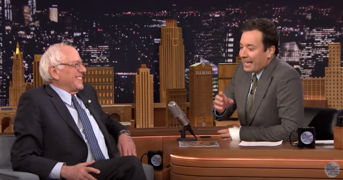 Bernie Sanders Looks Forward to Beating Trump on The Tonight Show