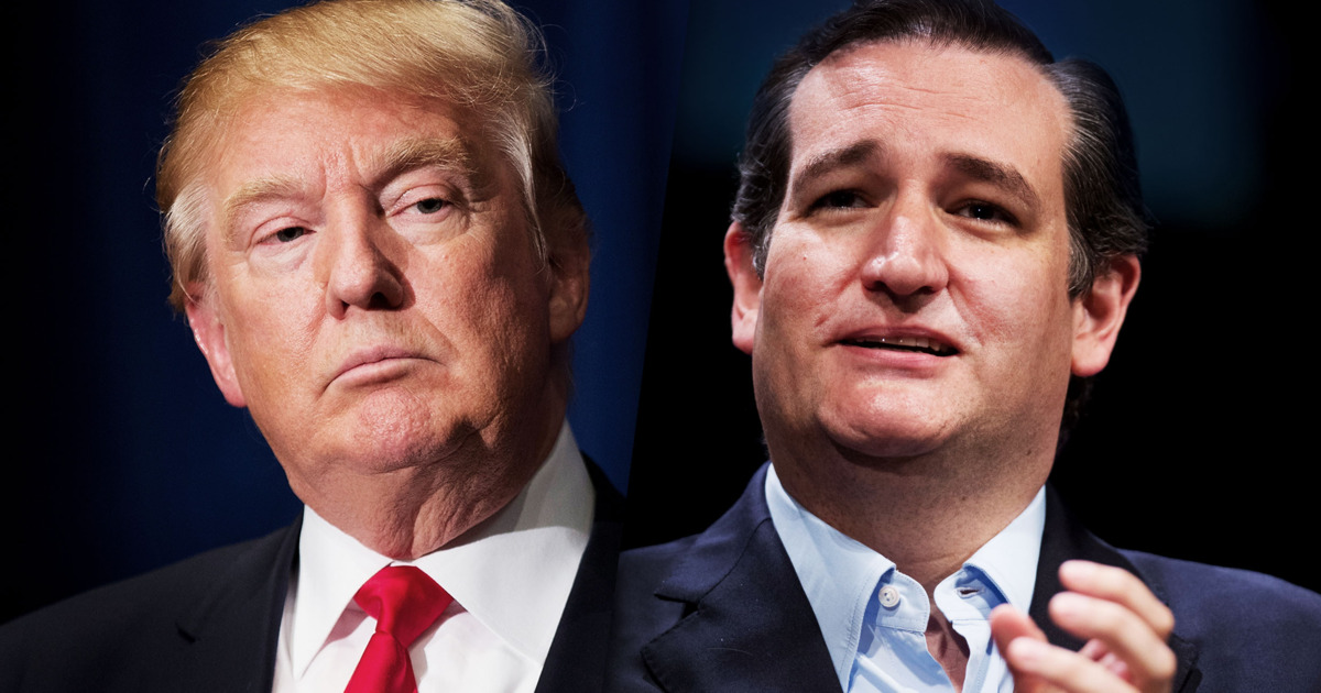 The Bottom Feeders Start to Eat Each Other: Trump vs Cruz