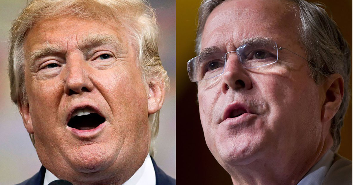 “Aggressive” Bush to Trump – “I Will Challenge You To a Debate”