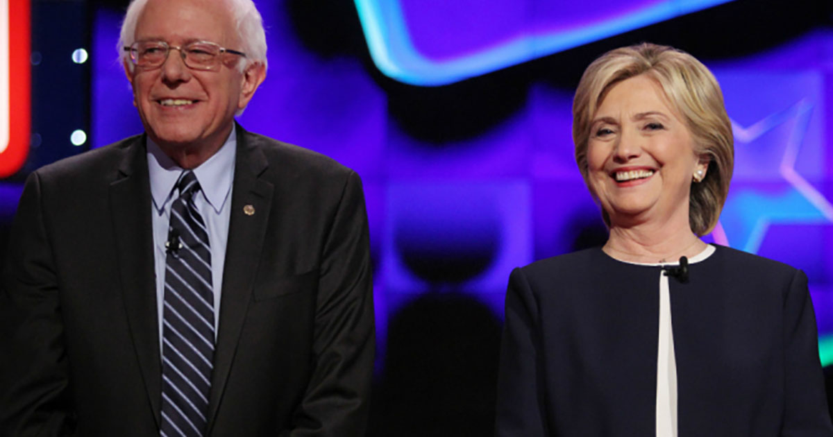 During Democratic Debate Bernie Calls Out Hillary for Wall Street Ties – Ed Schultz Show