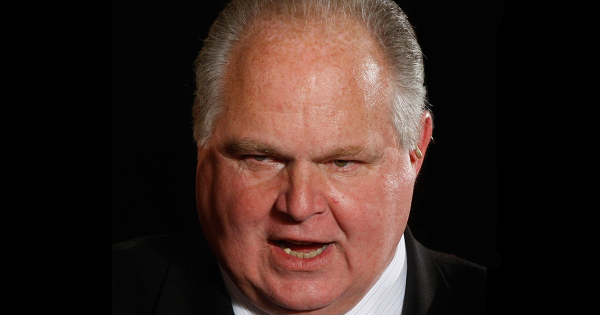 Rush Limbaugh: Massive Economic Stimulus Plans Are Now a Great Idea – The Majority Report