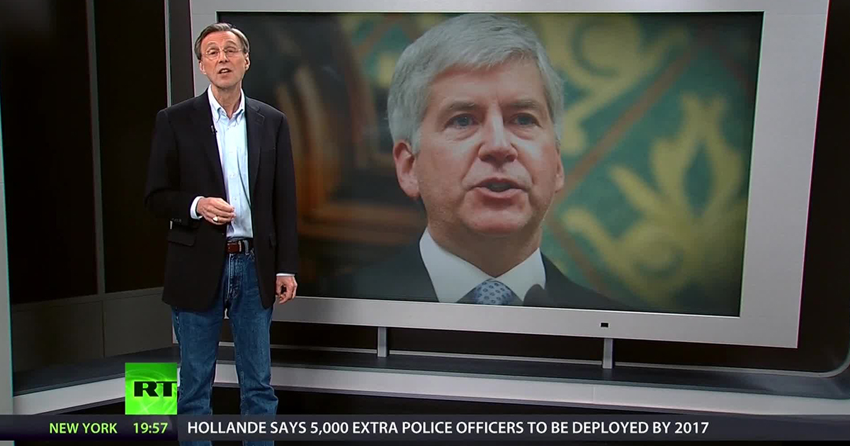 Michael Moore Calls for the Arrest of Rick Snyder – Thom Hartmann’s Big Picture