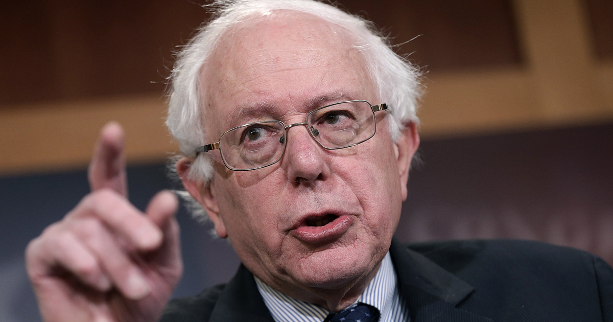 Bernie Sanders Calls Out GE, Boeing, and Verizon For Not Paying Their Fair Share In Taxes