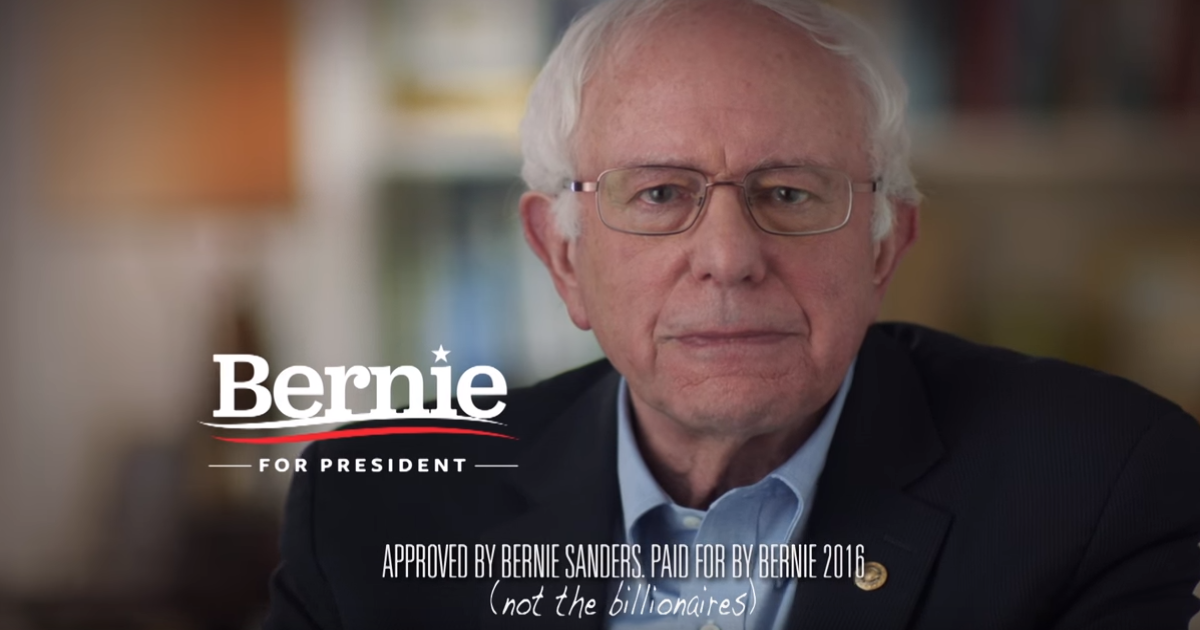 Bernie’s New Campaign Message Focuses On the Issues, Not The Drama