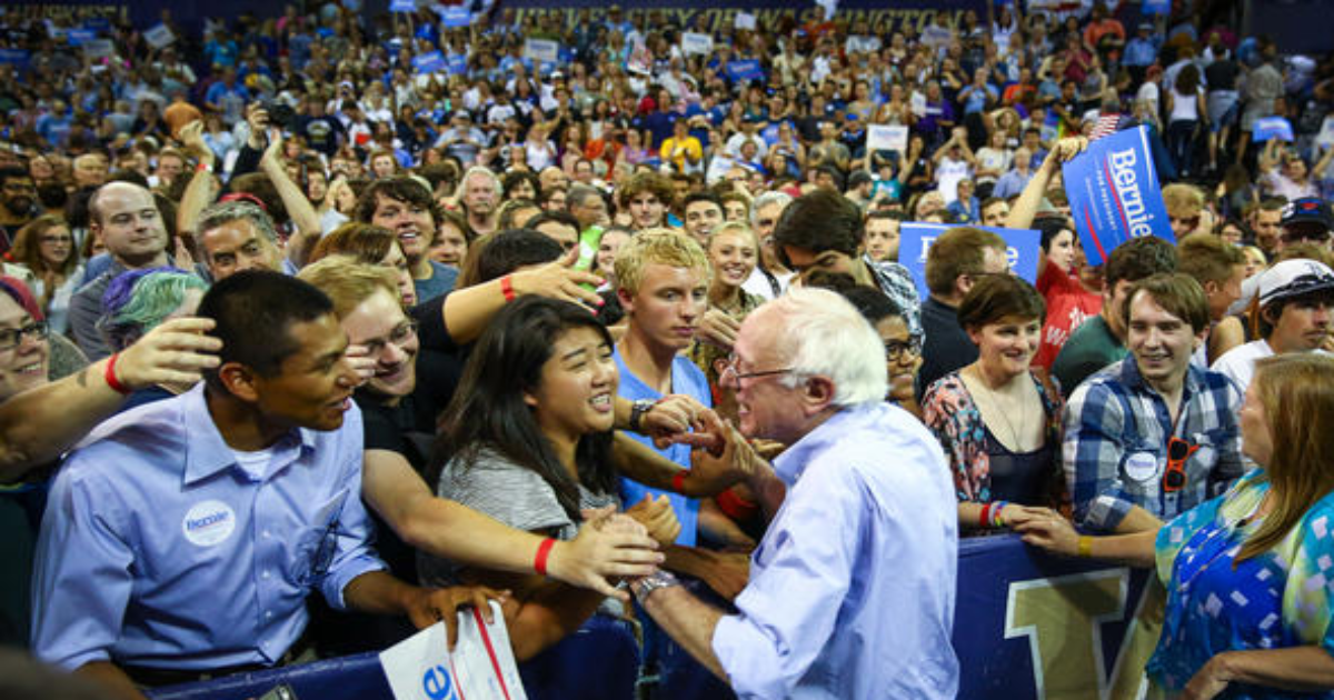 Democratic Establishment In Freak Out Mode Today Over Bernie