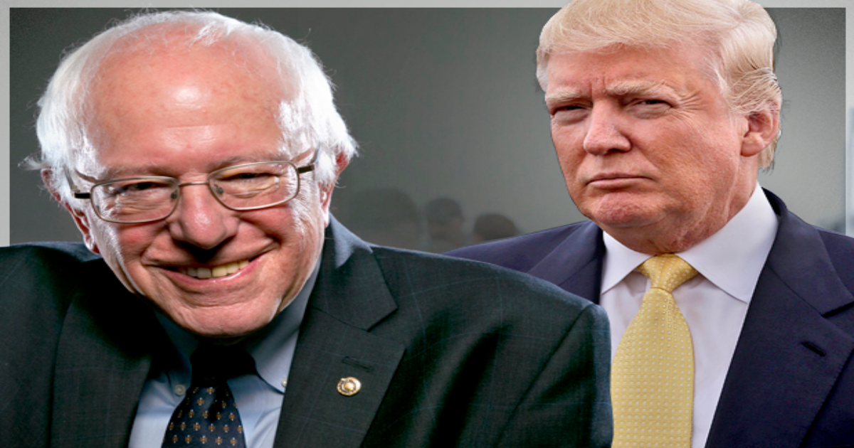 Bernie Sanders Not Worried About Trump Candidacy, Comments