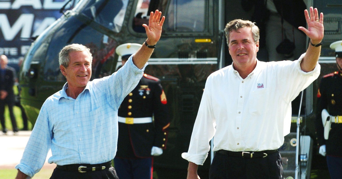 “Dubya” Joins Brother Jeb on South Carolina Campaign Trail