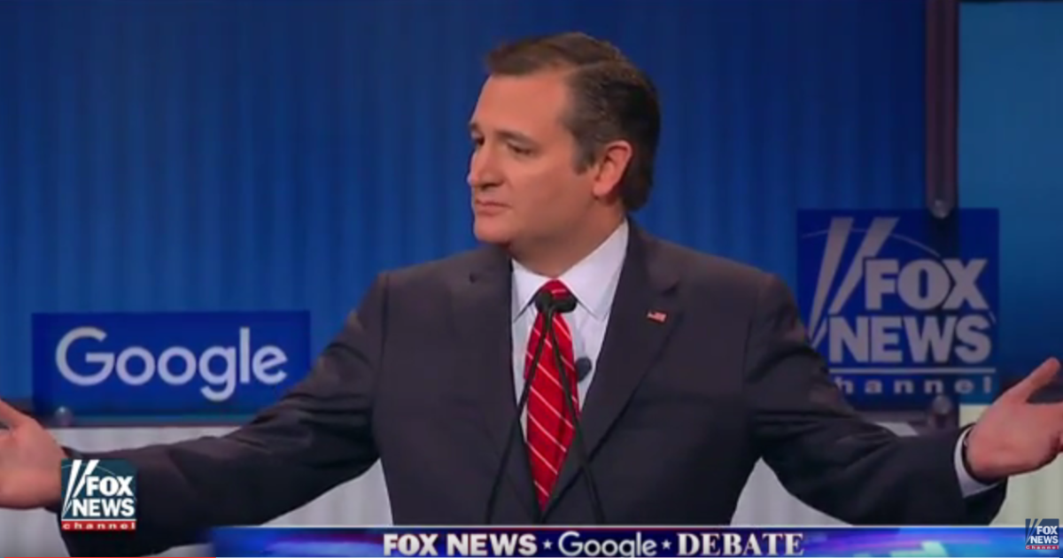 Ted Cruz Tries To Fill In As Trump Surrogate At Debate