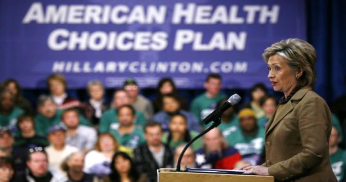 HRC’s Claim That Current Healthcare Costs are Low is a Total Crock