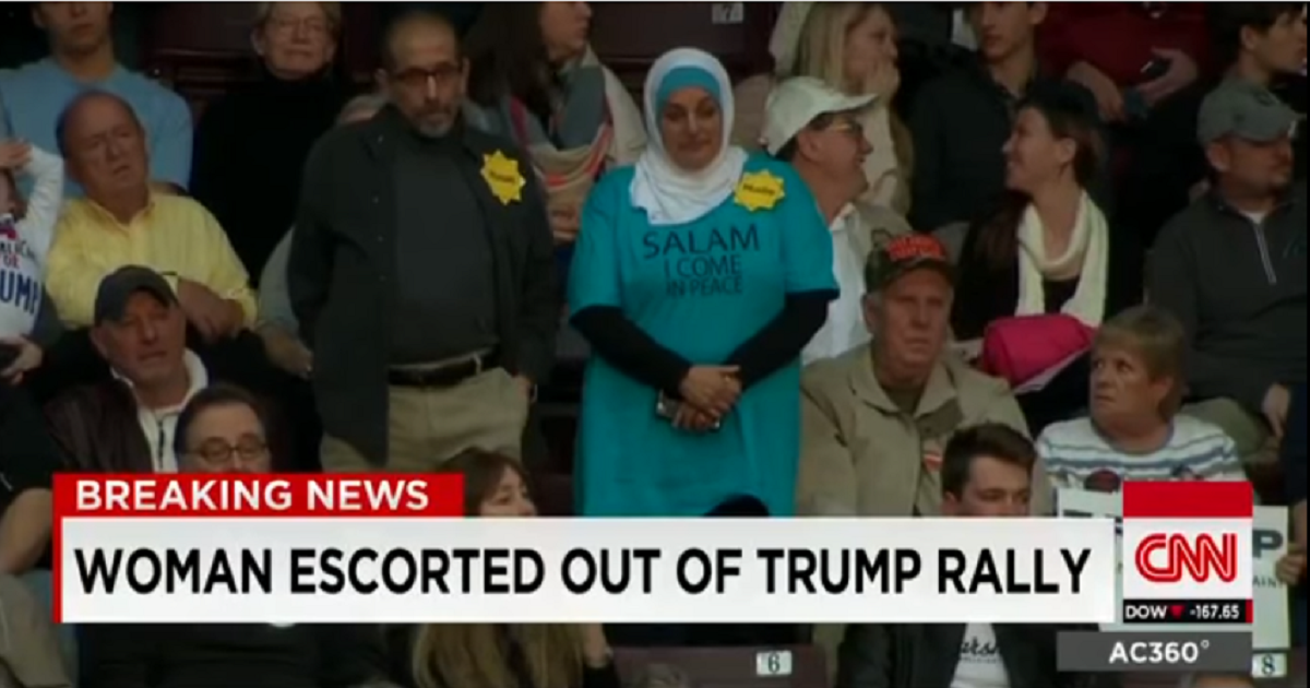 Muslim Woman Attends Trump Rally: Can You Guess What Happened Next?