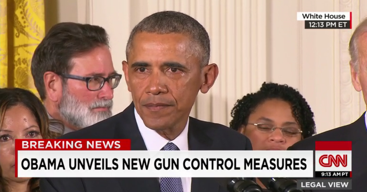 President Obama Gets Emotional as He Reveals Gun Control Executive Order