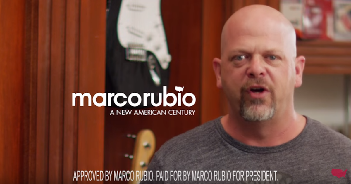 Marco’s Answer To Ted Cruz Duck Dynasty Ad: “Pawn Stars” for Rubio