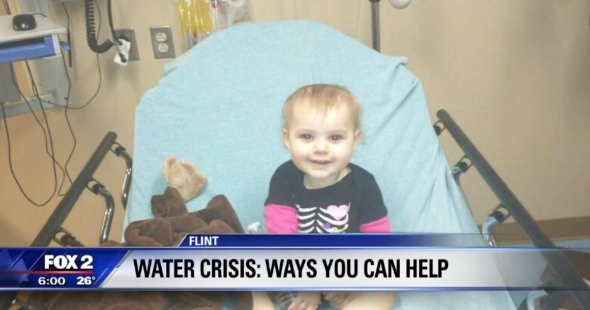 Baby In Hospital Covered In Rashes After Being Bathed In Flint Water