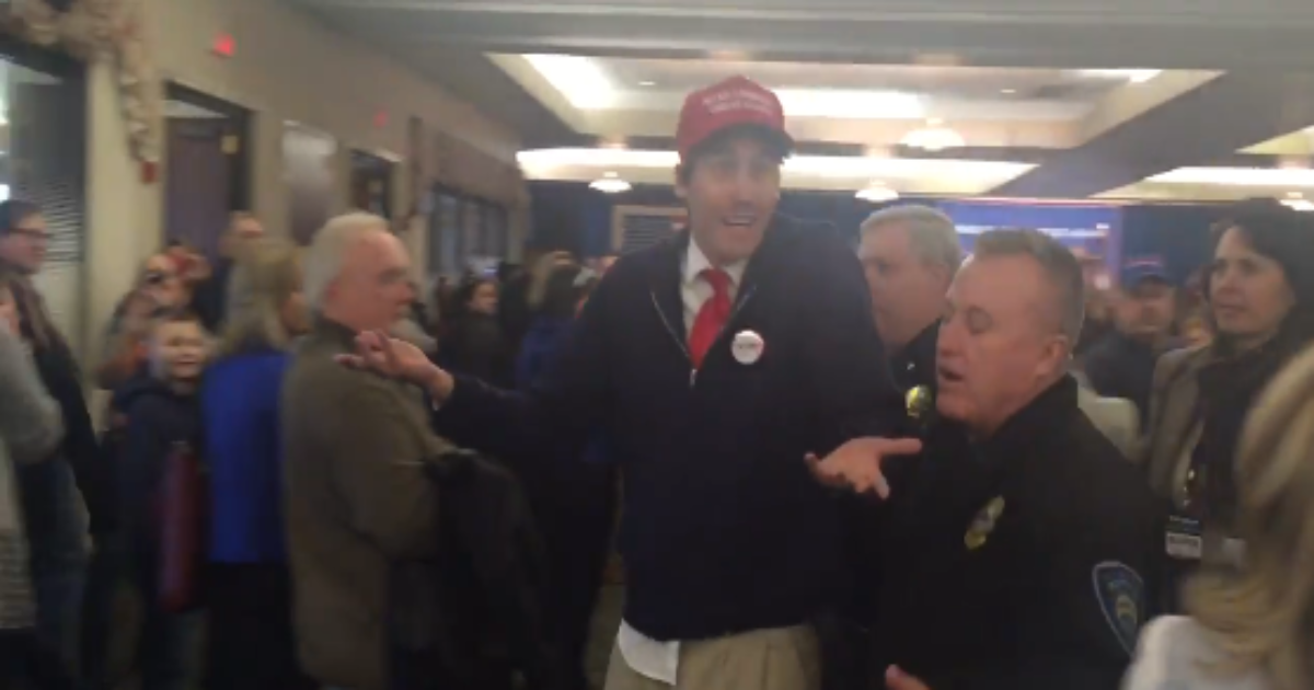 Hilarious Protester Says He Loves Trump But His Rallies Are Getting “A Little Boring”