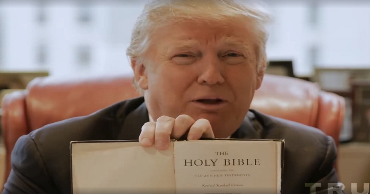 Donald Trump Is Really Bad At Pretending to Be Religious