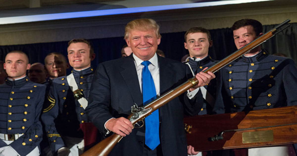 Put A Handgun On Your Back To School List: Trump Wants Guns in Schools