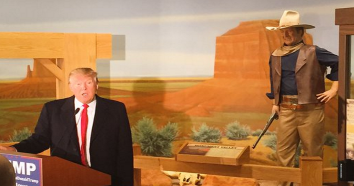 Trump Receives Endorsement From John Wayne’s Daughter In Iowa