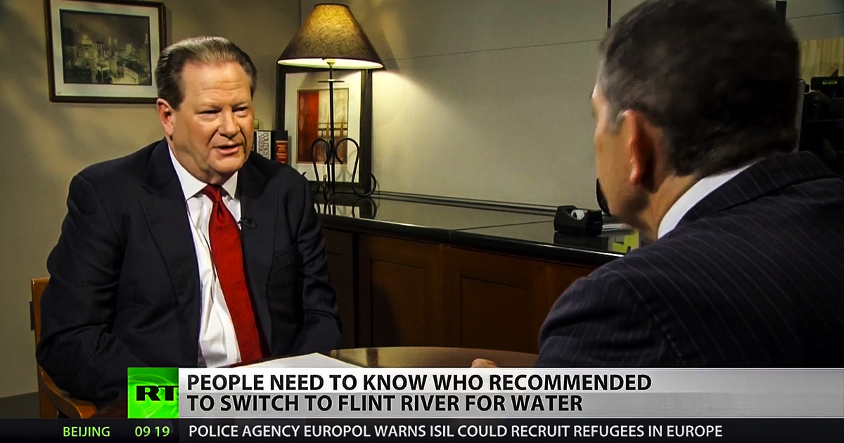 Rick Snyder made “ill advised” decision on Flint – Lansing, MI Mayor – Ed Schultz