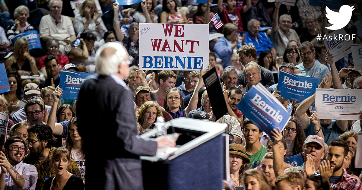 #AskROF: Can Bernie Still Win The Democratic Nomination? – The Ring of Fire