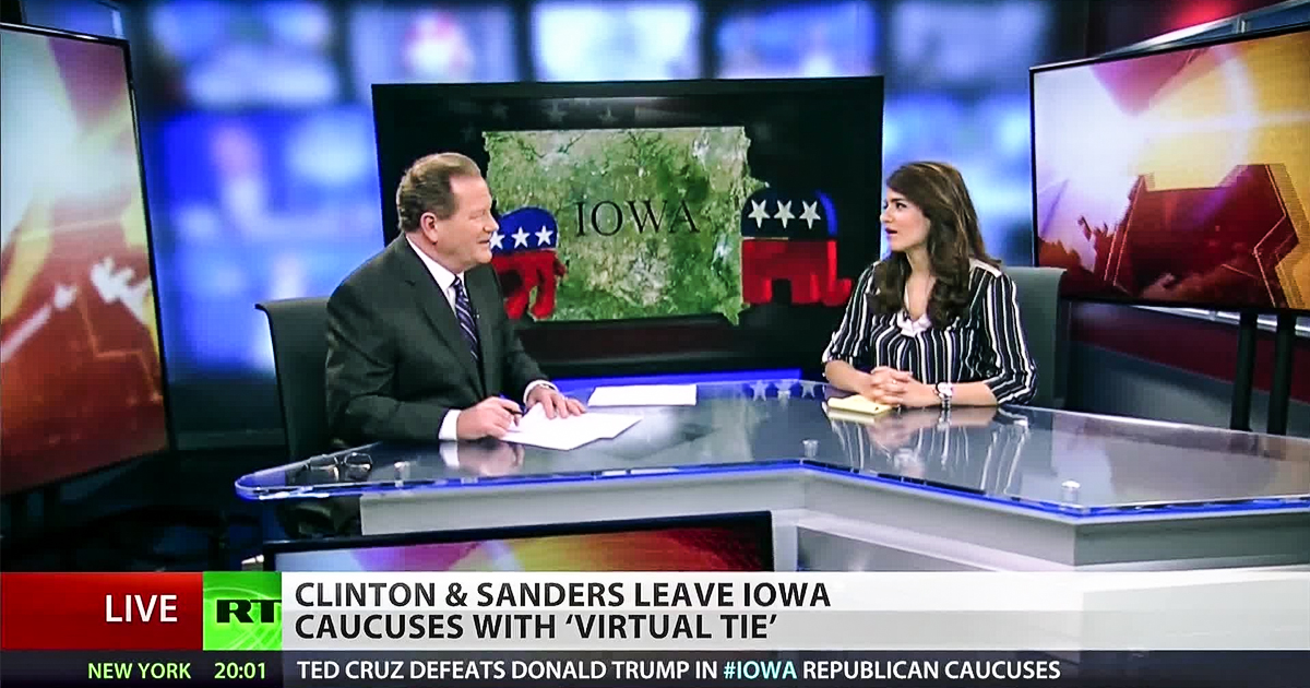 On the flip of a coin: Clinton, Sanders have close fight in Iowa – Ed Schultz