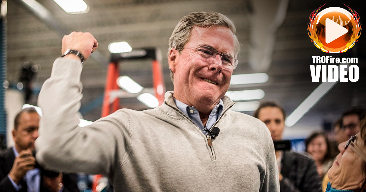 Watch Jeb Bush Beg A Bored Audience To Applaud His Lackluster Speech – The Ring of Fire