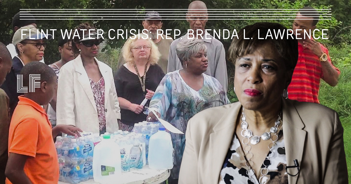 Flint Water Crisis – with Rep. Brenda L. Lawrence, D-MI – Laura Flanders Show